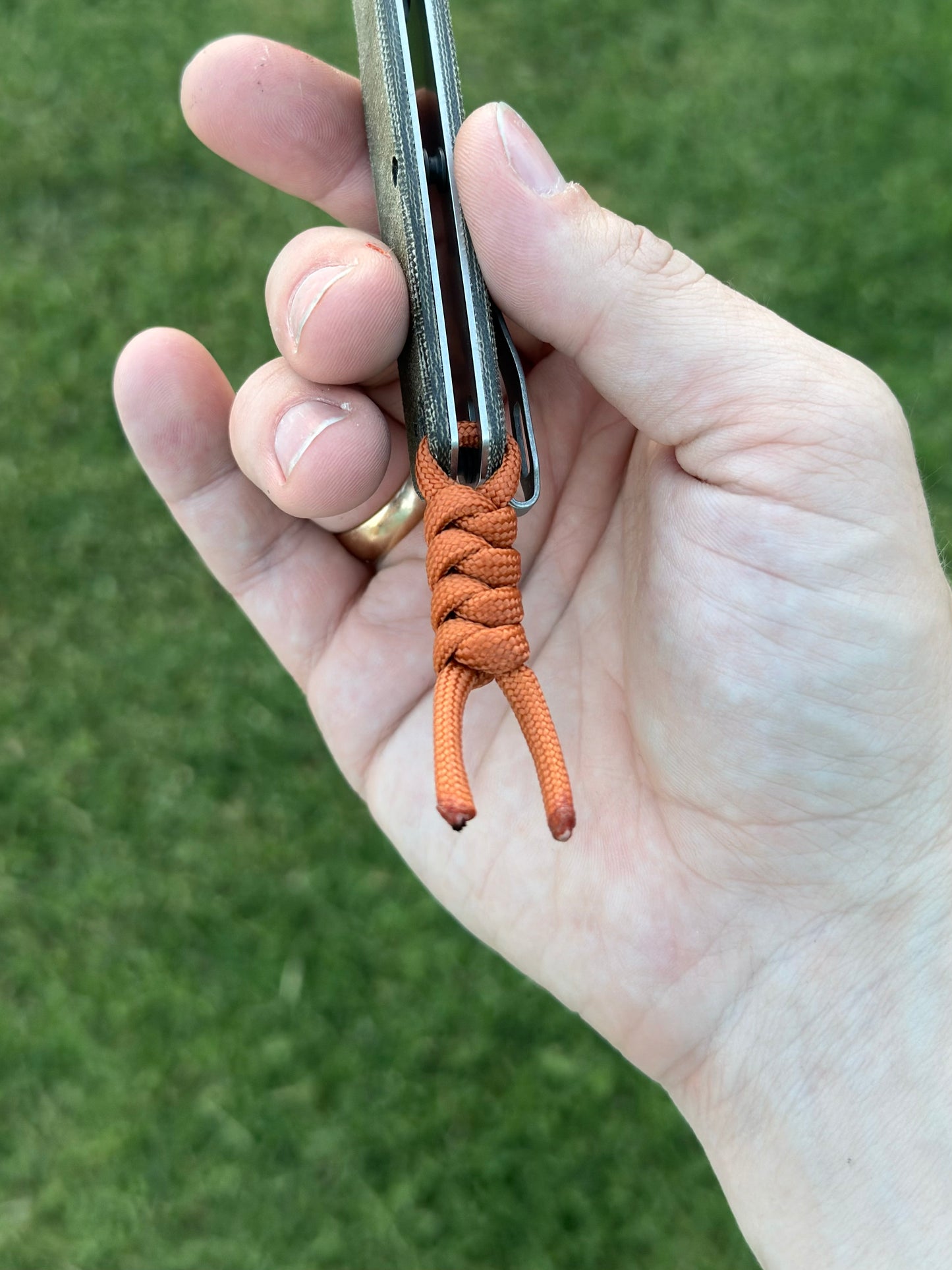 Lone Star Knife Lanyard – Handmade Utility & Style