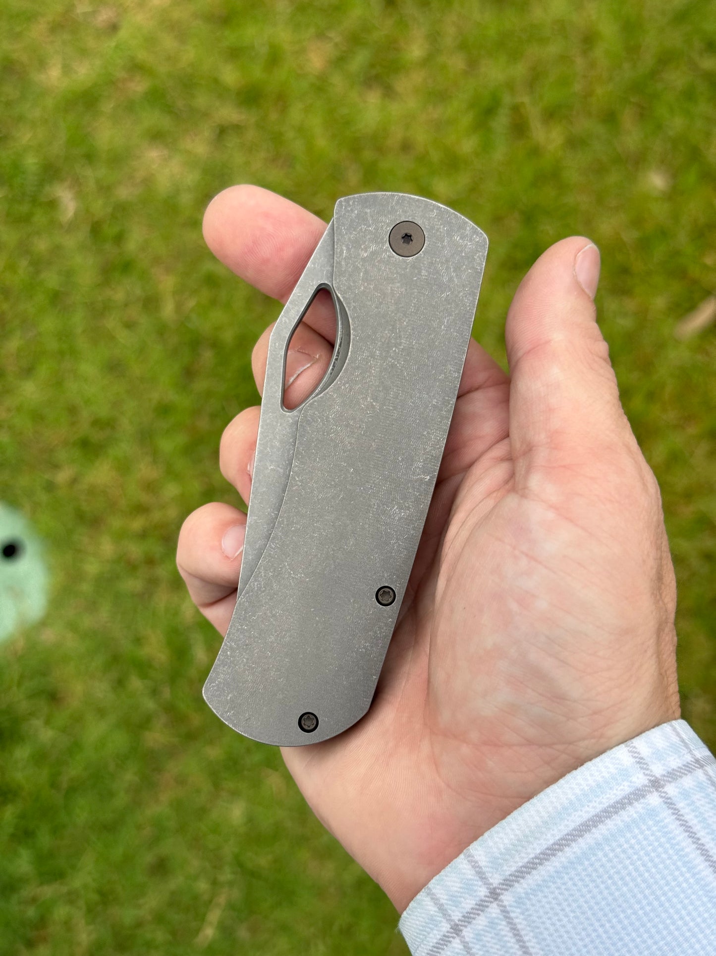 Dixon Folding Knife – Titanium Frame Lock, 3.75″ MagnaCut Blade, Made in USA