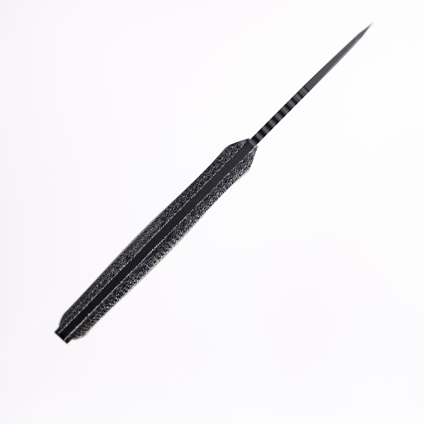 Redhawk Fixed Blade – Black Cerakote MagnaCut Reverse Tanto, 3D Contoured Micarta Handles, Kydex Sheath – Made in USA