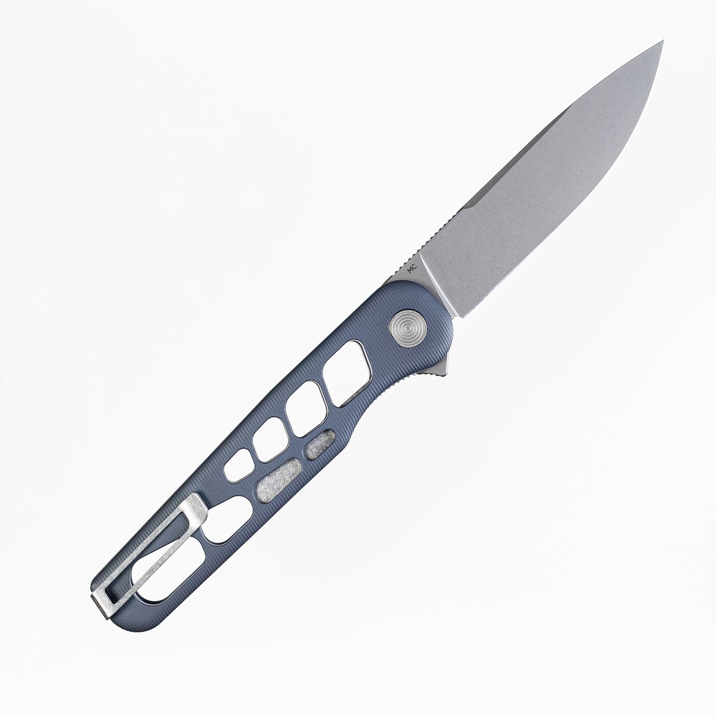 Rockwall Flipper – Skeletonized Edition (Blue Ano Slate / Stonewash / Blackwash) Made in USA