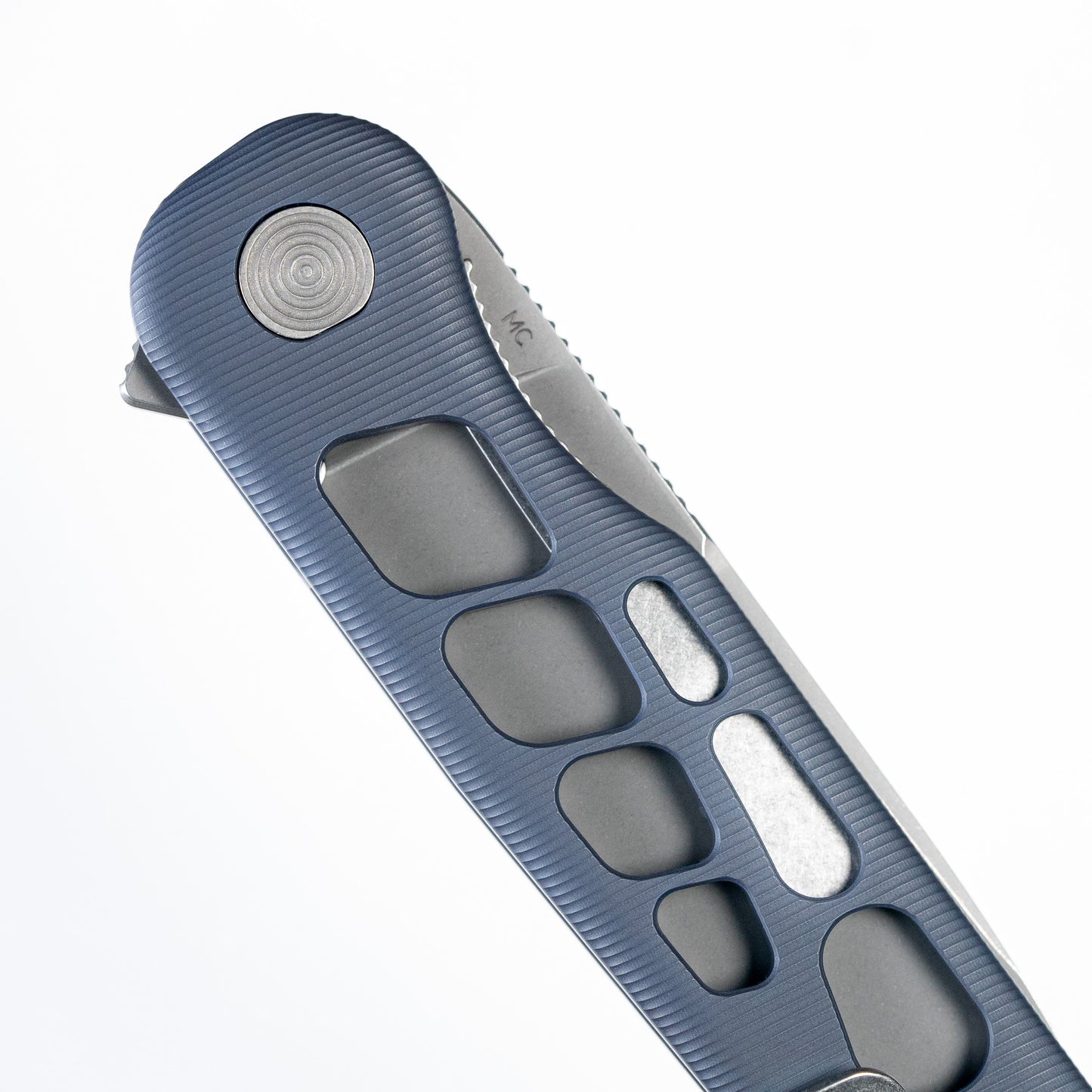 Rockwall Flipper – Skeletonized Edition (Blue Ano Slate / Stonewash / Blackwash) Made in USA