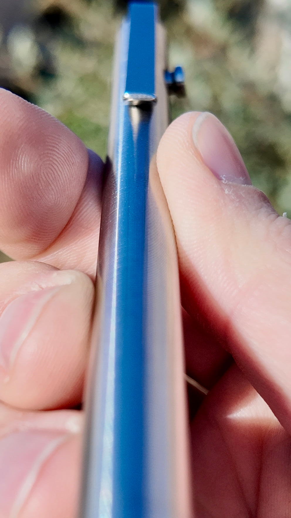 Bolt Action Pen – Standard Size in Titanium