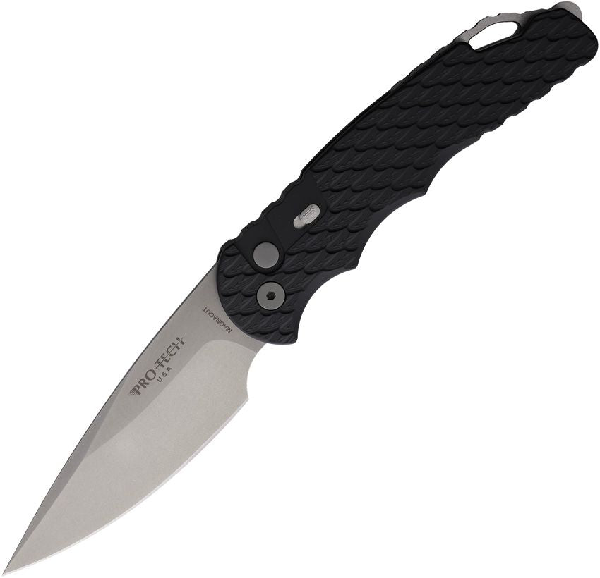 Tactical Response 4 (TR-4) Automatic - Blk Feather Texture Steel Handle (4" SW MagnaCut) T4105F TR4