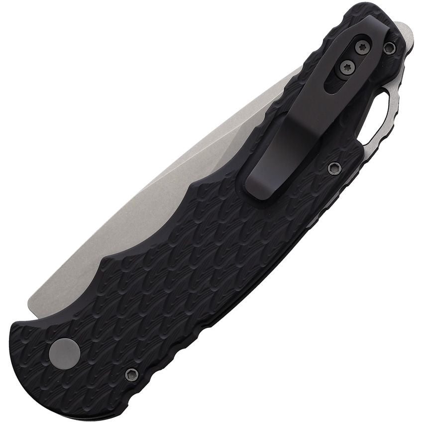 Tactical Response 4 (TR-4) Automatic - Blk Feather Texture Steel Handle (4" SW MagnaCut) T4105F TR4