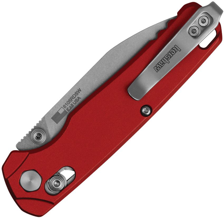 Bel Air MagnaCut DuraLock Knife Red Aluminum