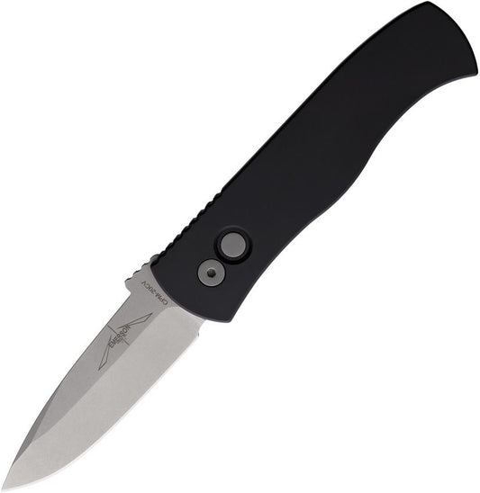 Emerson CQC‑7 Knife – 3.25″ Spear Point CPM‑20CV Blade, Aluminum Handle, Button Lock – Made in USA (PTKE7A0120CV)