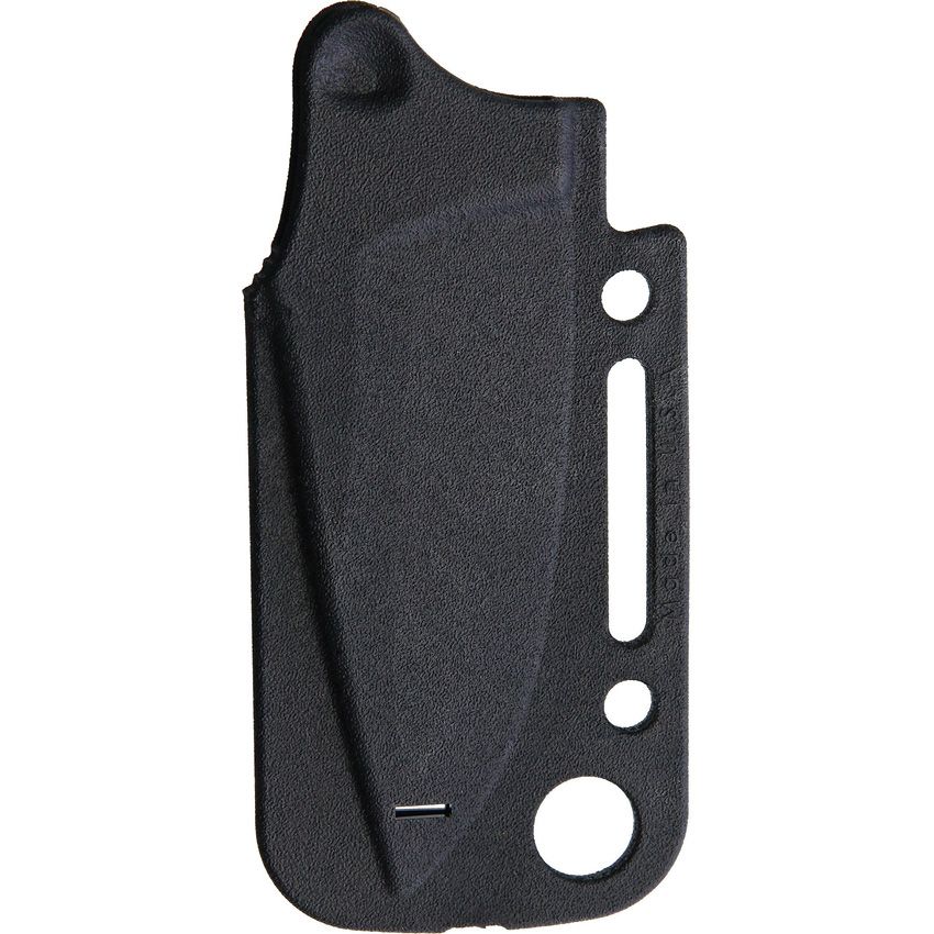 The Back Door: Forged Wrench Knife 1119 Fixed 3" Blade, Satin, One-Piece Construction, Hard Plastic Sheath (Package Damage)
