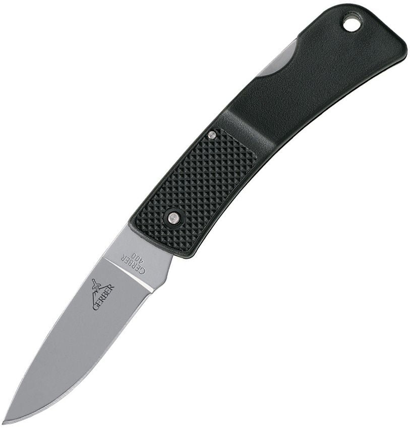 LST Drop Point Lockback Knife (2.625" Bead Blast) 06009