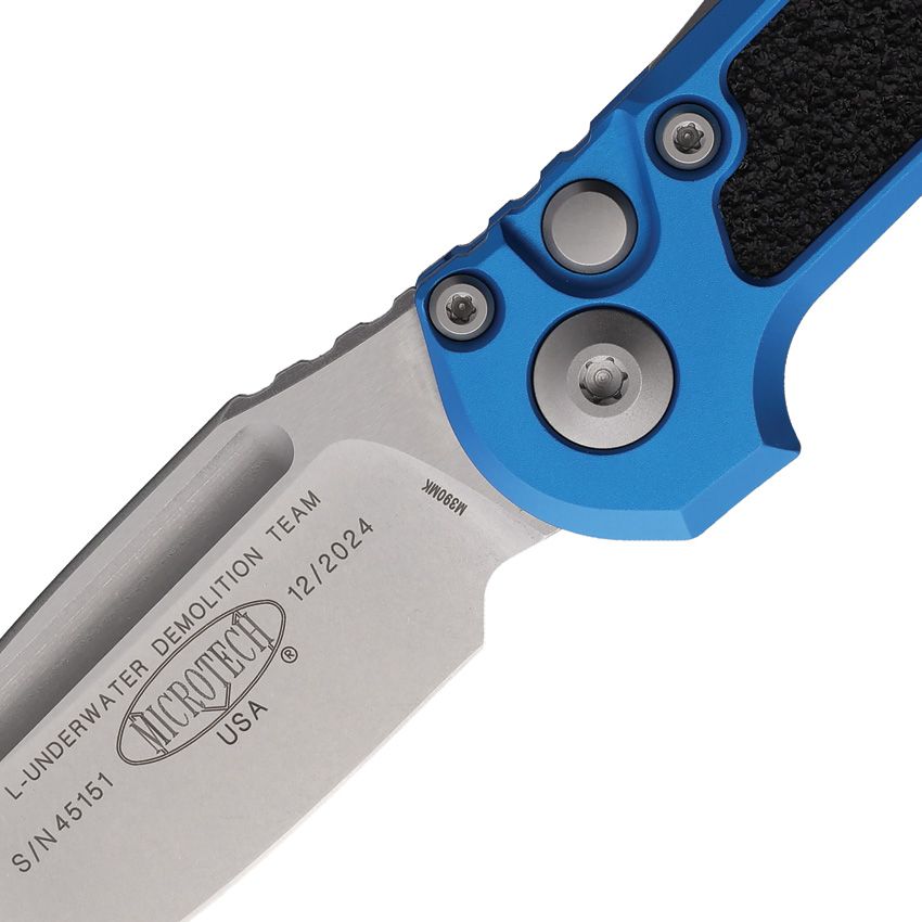 LUDT Gen III S/E Automatic Knife Blue (3.5" SW)