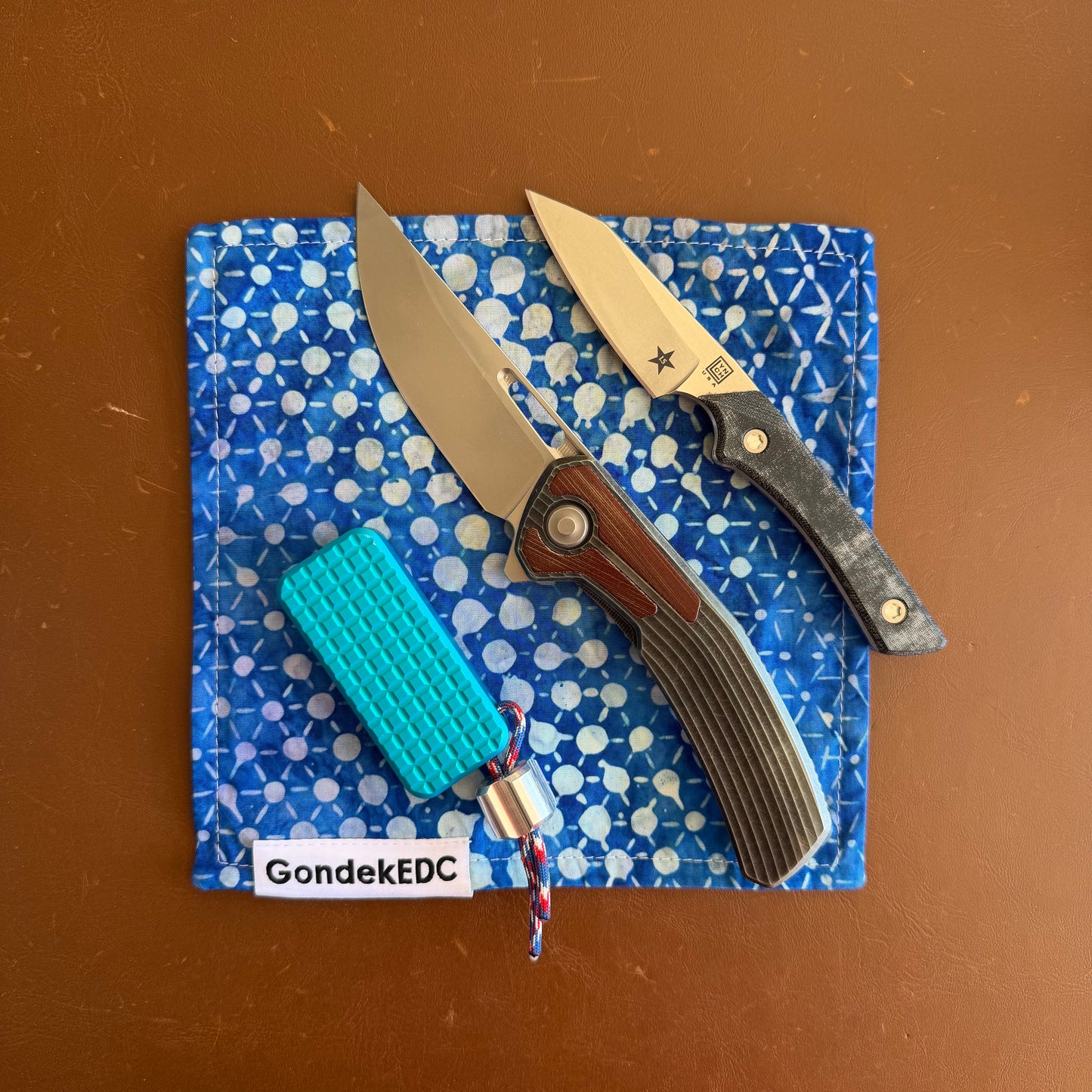 molecules Hamilton Hank - 7x7 Cotton & Microfiber Handkerchief - Made in USA