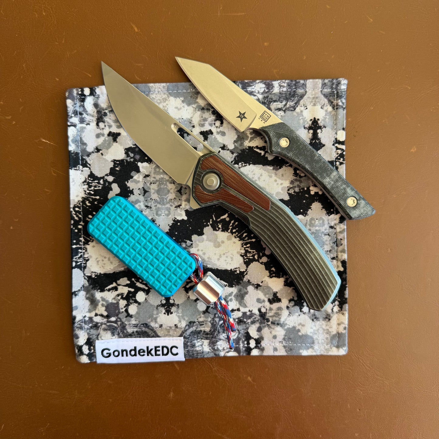 inkblot Hamilton Hank - 7x7 Cotton & Microfiber Handkerchief - Made in USA