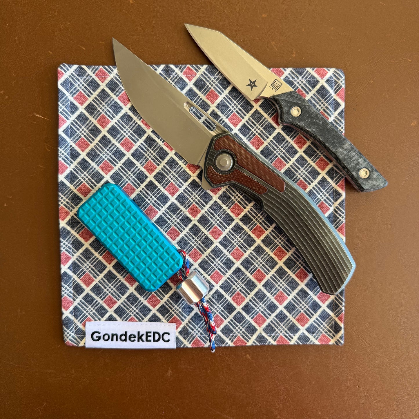 square Hamilton Hank - 7x7 Cotton & Microfiber Handkerchief - Made in USA