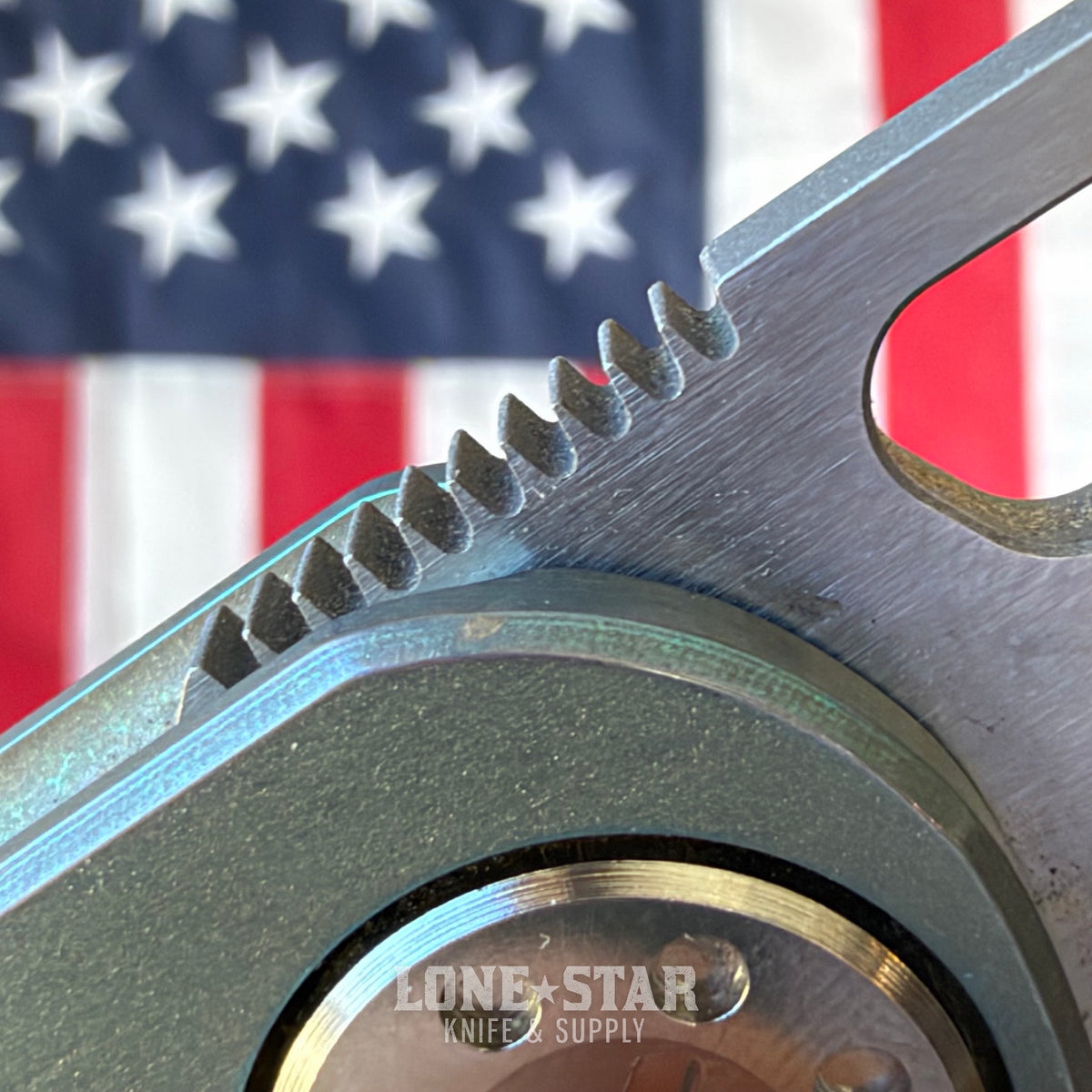 The Back Door: Curtiss Custom Knives F3 Folder - 3" MagnaCut Slicer, Titanium - Made in USA (Trade In)