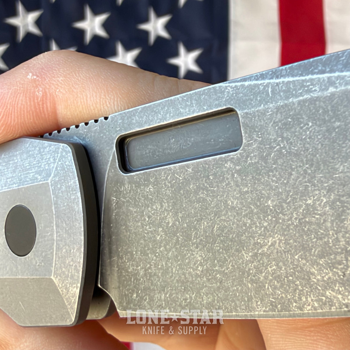 The Back Door: Pro-Tech 2026 Synapse 2 Custom 003 Auto - 3.5" Acid Wash MagnaMax, Two-Tone 17-4 Steel, Limited to 100 - Made in USA (Trade In)