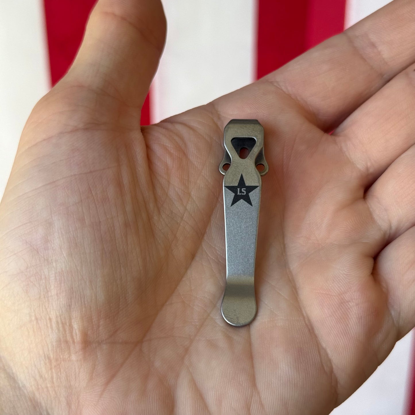 Exclusive Benchmade Lone Star Deep Carry Pocket Clip