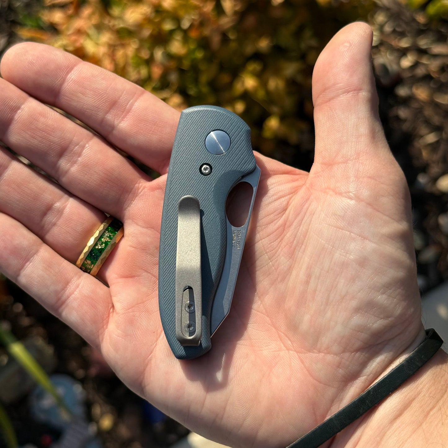 TRM Ti NERD - Titanium Scales, 2.2″ Blade, Made in USA