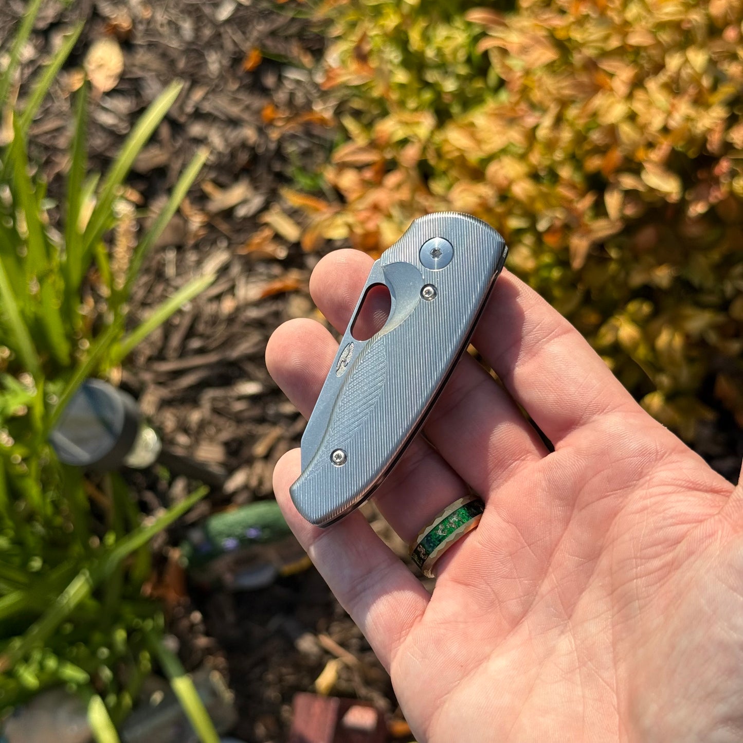 TRM Ti NERD - Titanium Scales, 2.2″ Blade, Made in USA