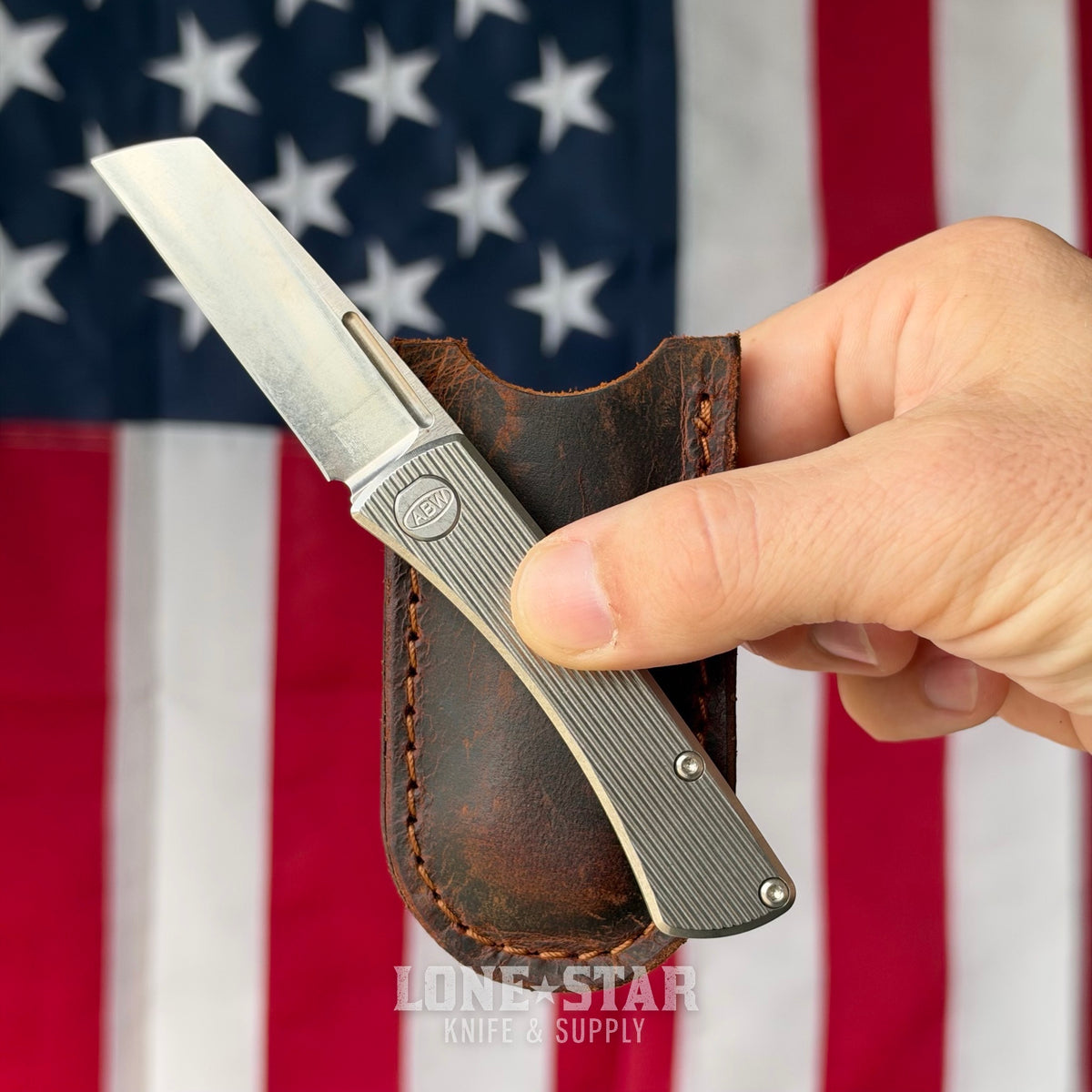 Badger Claw Outfitters Crazy Horse Pocket Slip for American Blade Works Slip Joint - Made in USA (BCO-SLIP-CRAZY-HORSE)