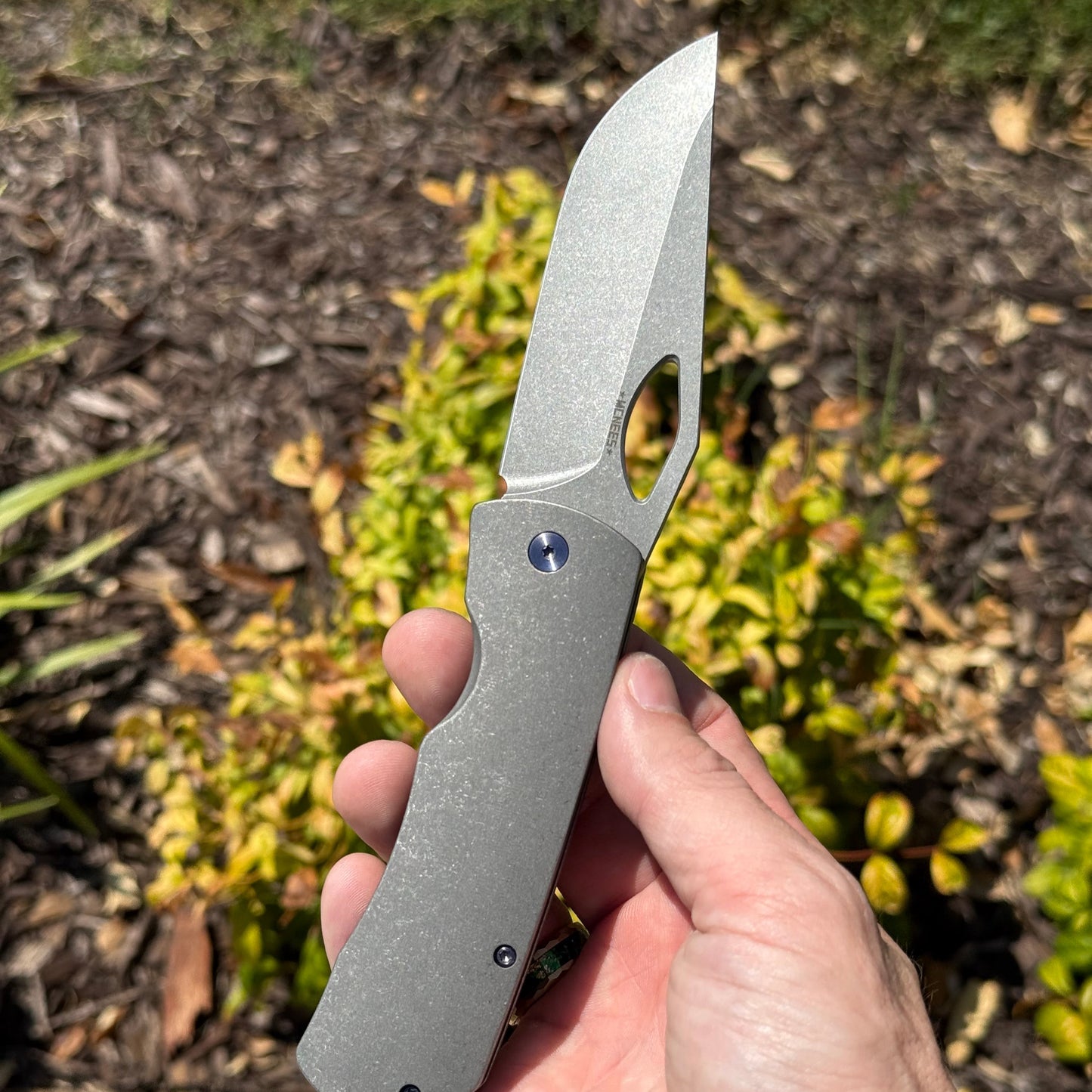 Dixon Folding Knife – Titanium Frame Lock, 3.75″ MagnaCut Blade, Made in USA