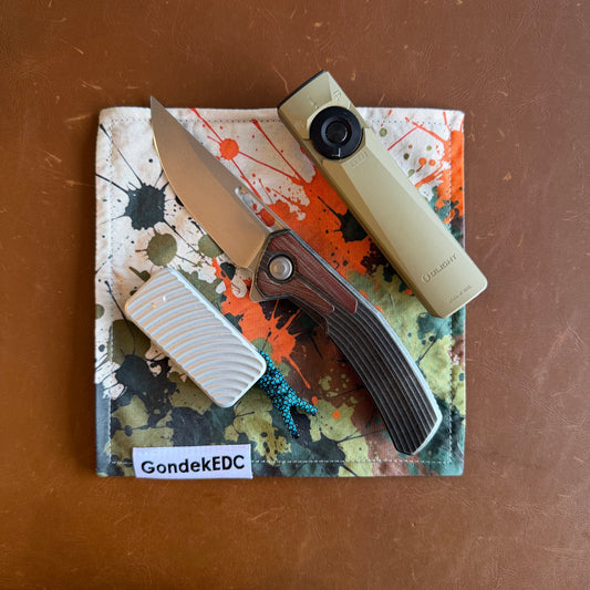 Splatter Camo Hamilton Hank - 7x7 Cotton & Microfiber Handkerchief - Made in USA