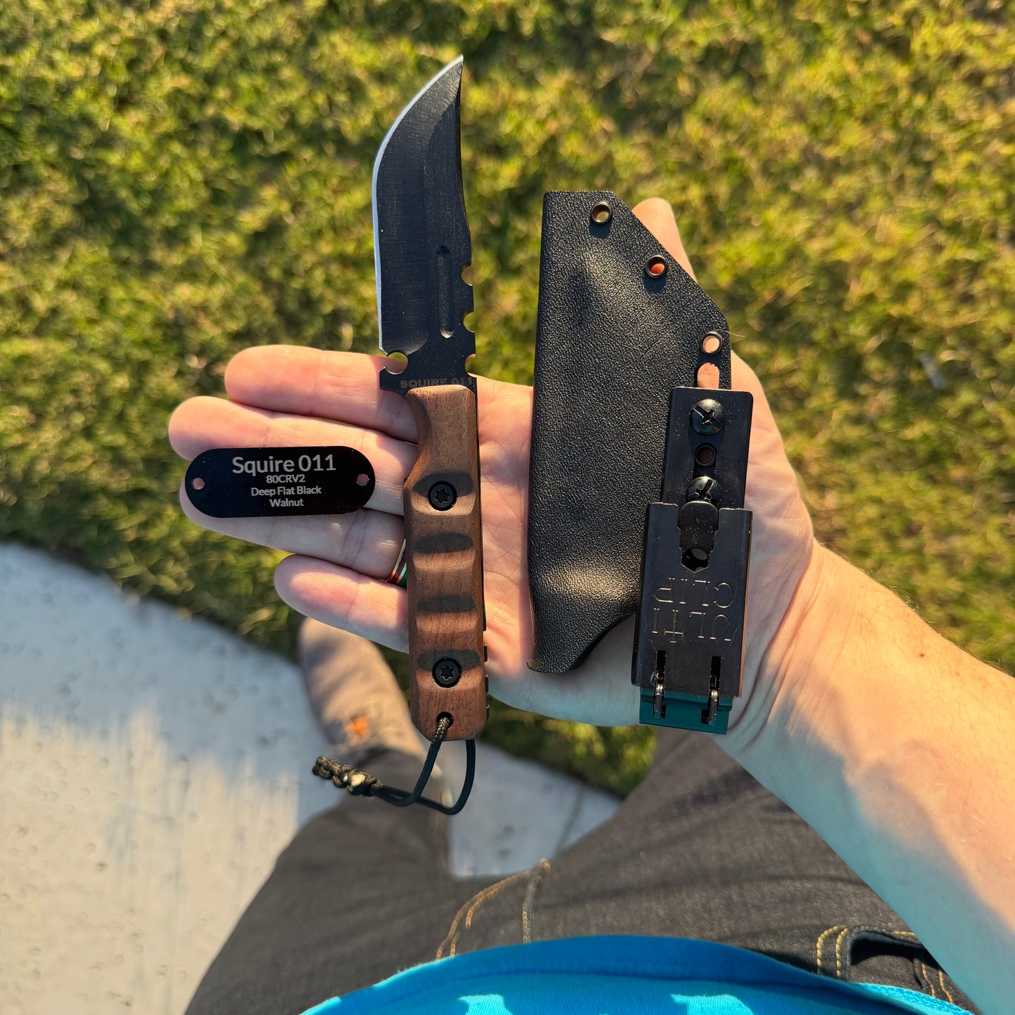 The Squire – Hand-Forged Fixed Blade by Severed Metal Works – Made in Alabama