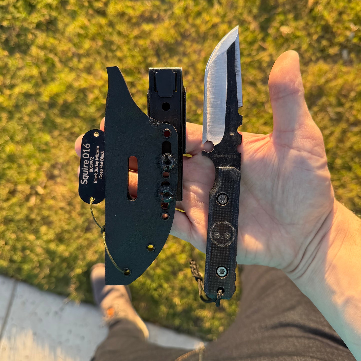 The Squire – Hand-Forged Fixed Blade by Severed Metal Works – Made in Alabama