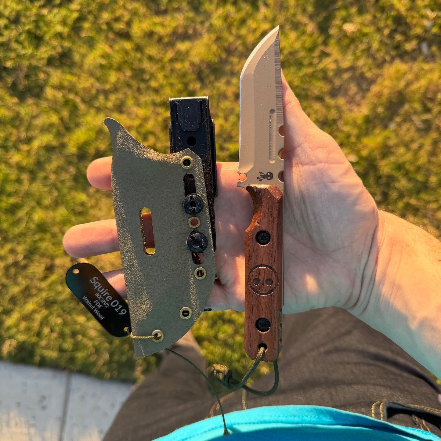 The Squire – Hand-Forged Fixed Blade by Severed Metal Works – Made in Alabama