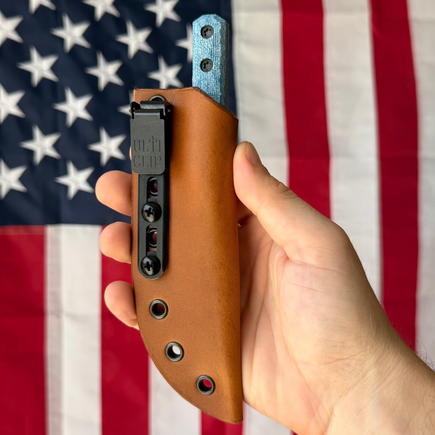 Townsend Knife Co. Poon ~2.5" Fixed Blade – K390, TeroTuf Scales, Harpoon Blade, Piece #4 – Made in USA