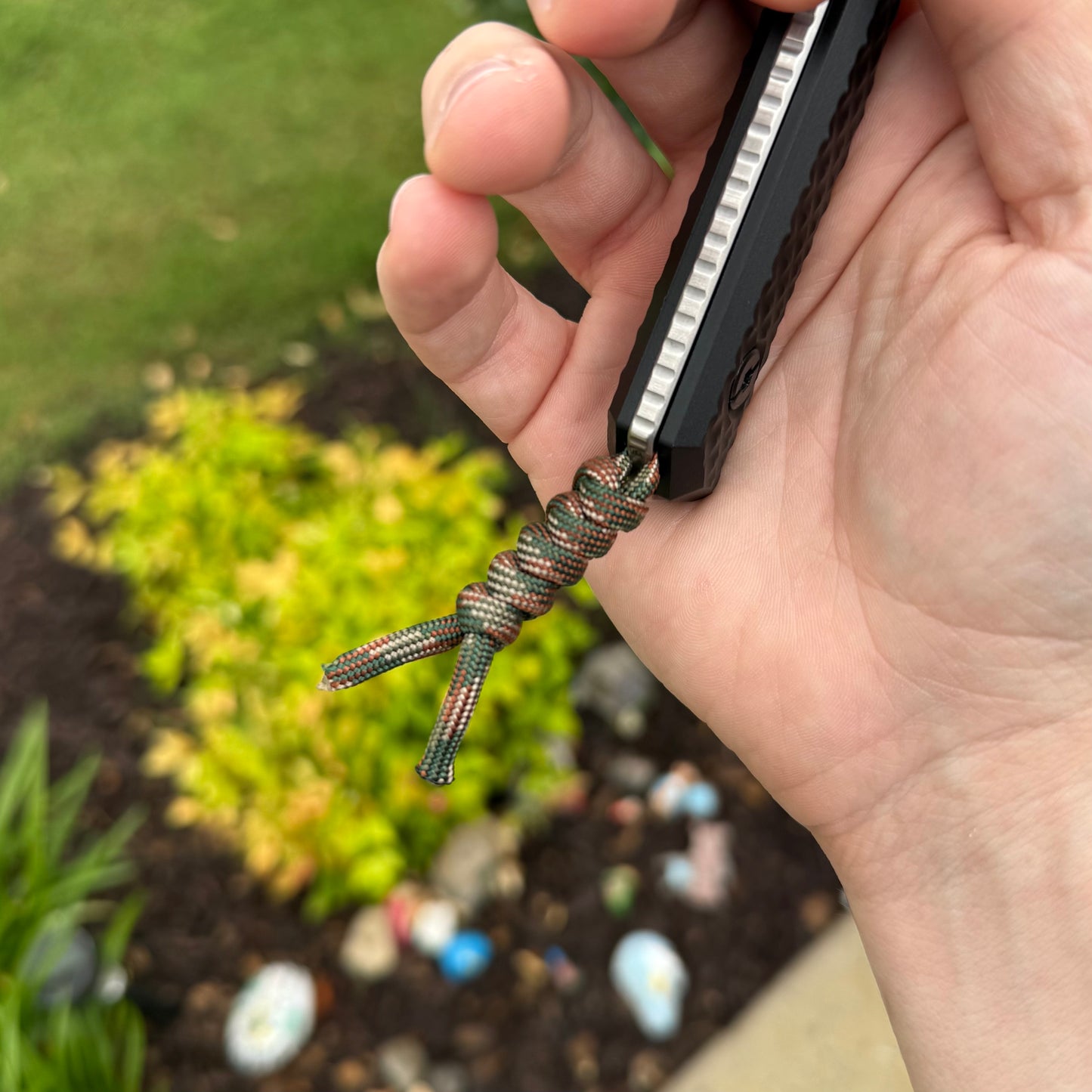 Lone Star Knife Lanyard – Handmade Utility & Style