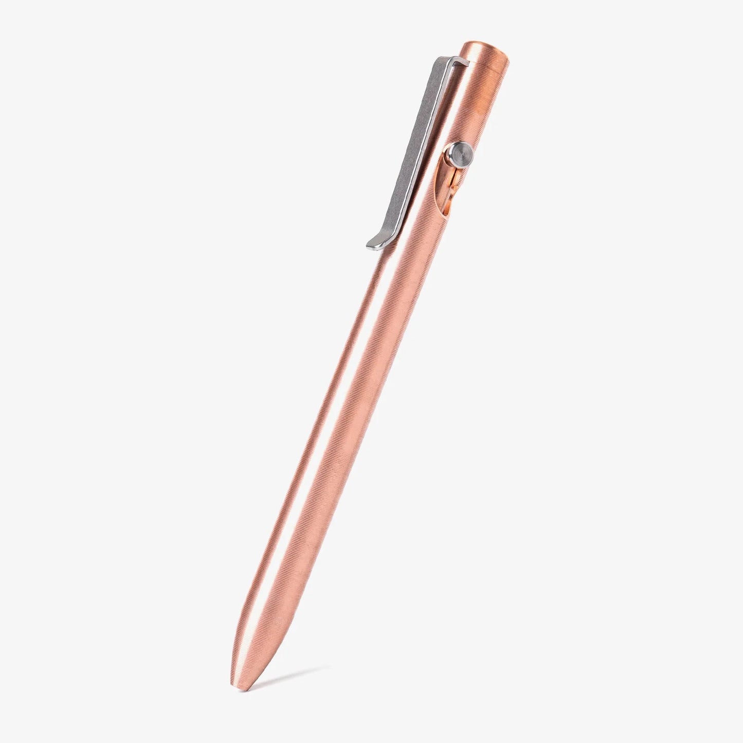 Bolt Action Pen – Standard Length 5.6″ – Solid Copper – Made in USA