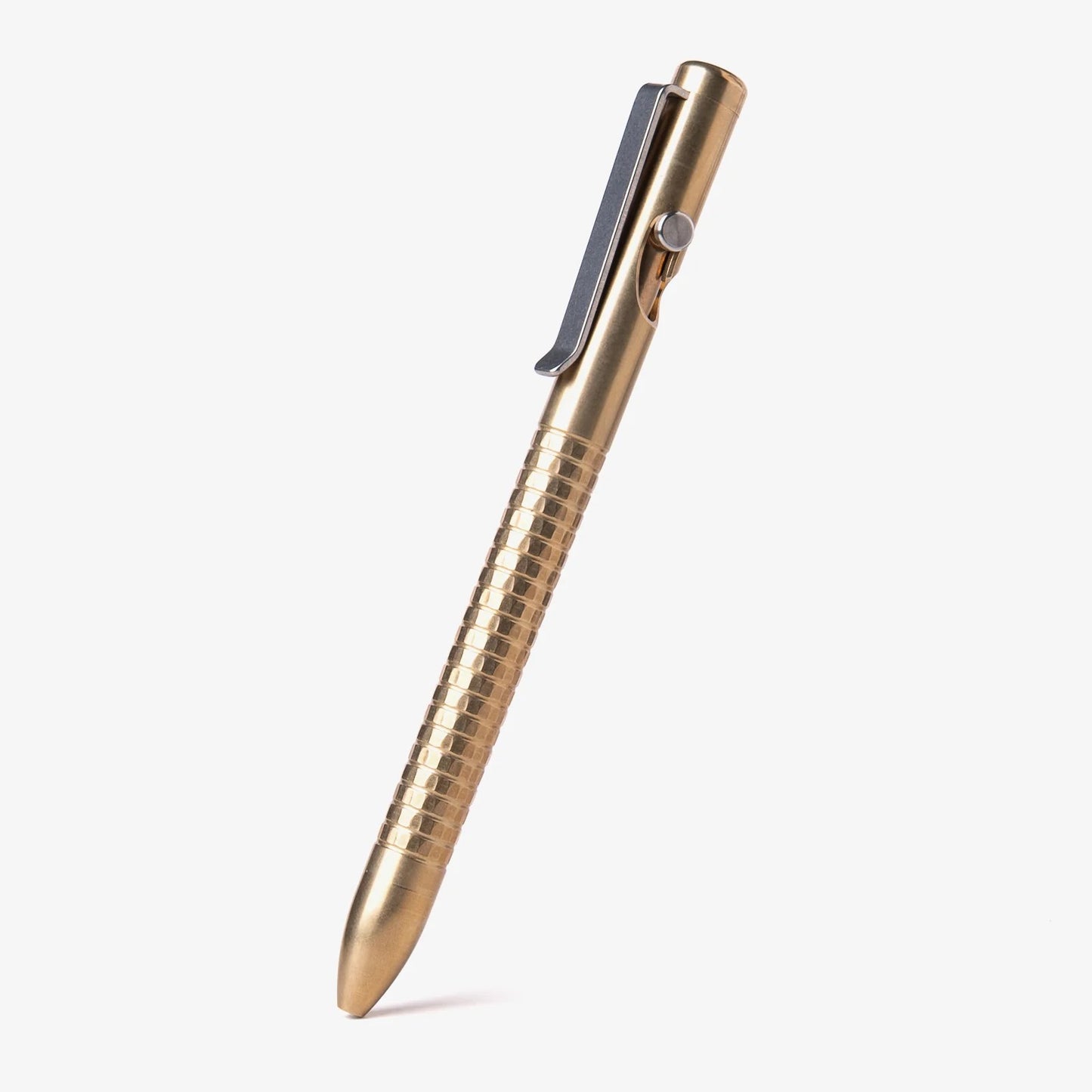 Cryptex Bolt Action Pen – Bright Finish, C630 Bronze – Made in Texas, USA