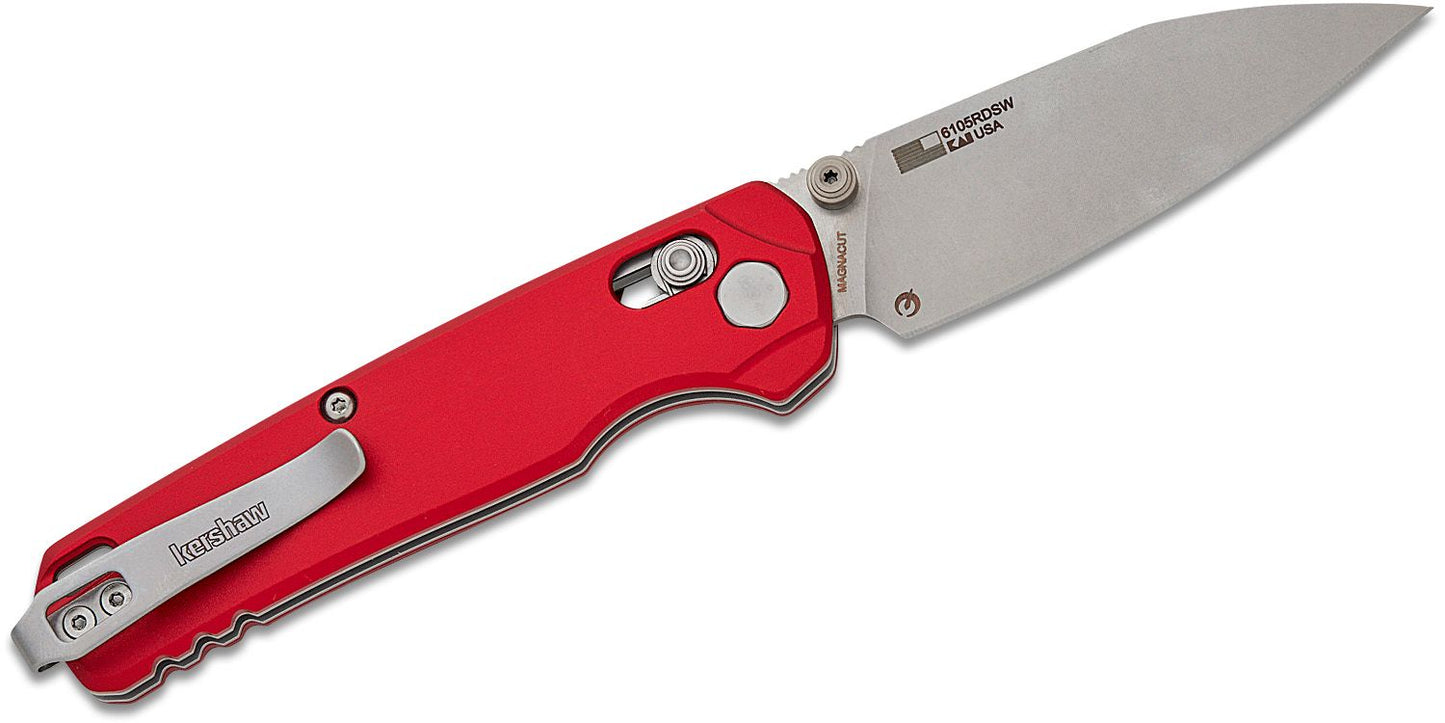 Bel Air MagnaCut DuraLock Knife Red Aluminum