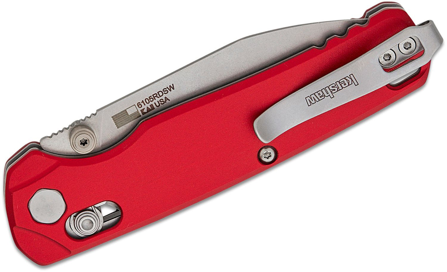 Bel Air MagnaCut DuraLock Knife Red Aluminum