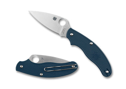 UK Penknife Lightweight Folding Knife Cobalt Blue 2.95in Stain Blade