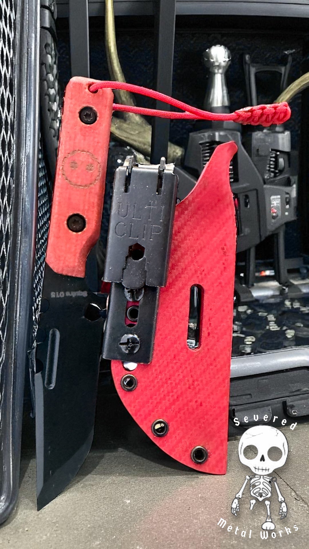 The Squire – Hand-Forged Fixed Blade by Severed Metal Works – Made in Alabama