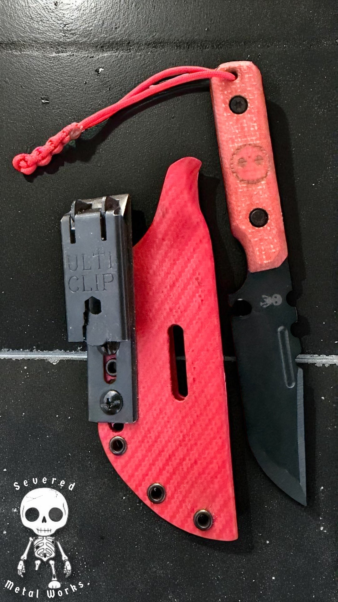 The Squire – Hand-Forged Fixed Blade by Severed Metal Works – Made in Alabama