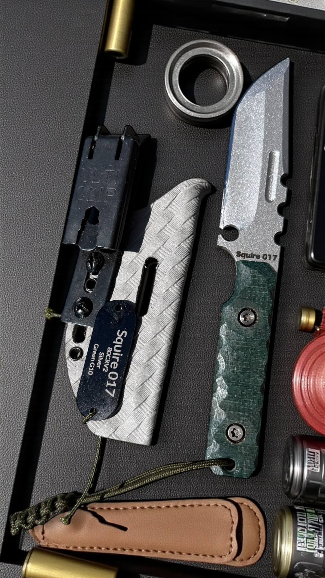 The Squire – Hand-Forged Fixed Blade by Severed Metal Works – Made in Alabama