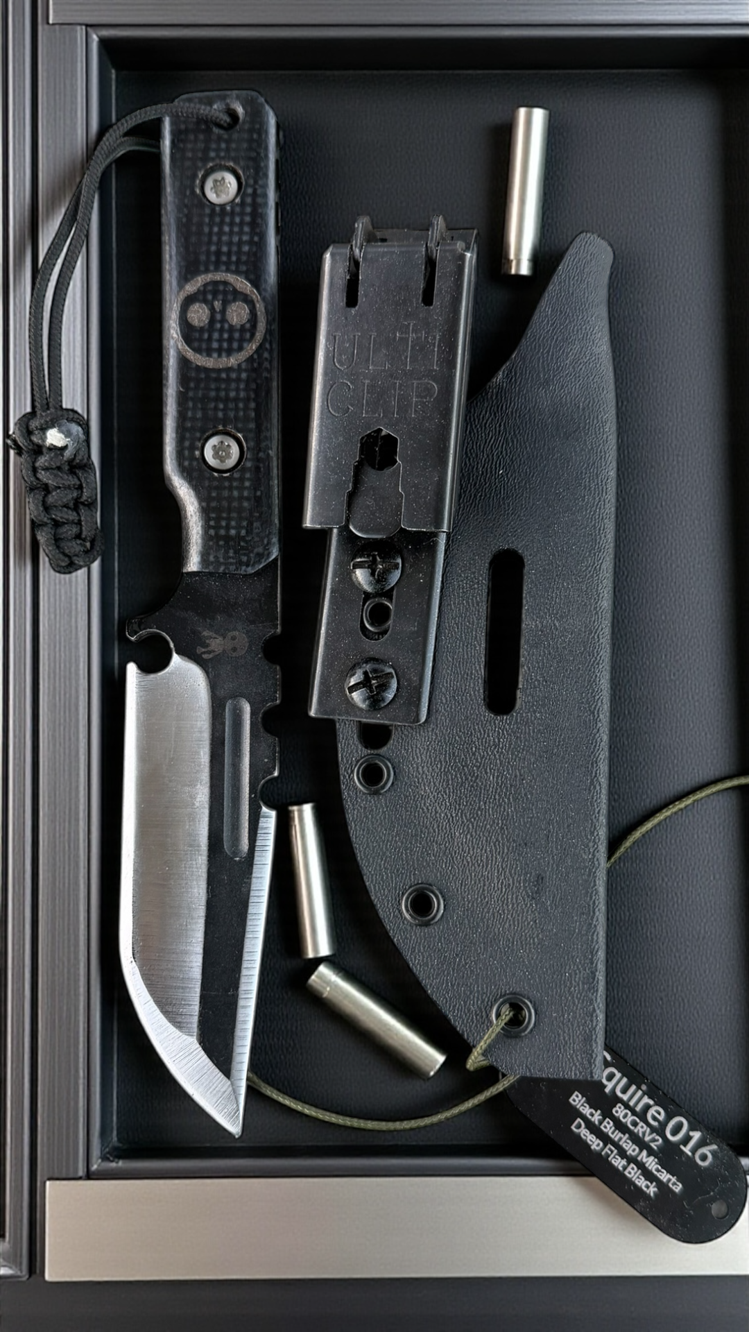 The Squire – Hand-Forged Fixed Blade by Severed Metal Works – Made in Alabama