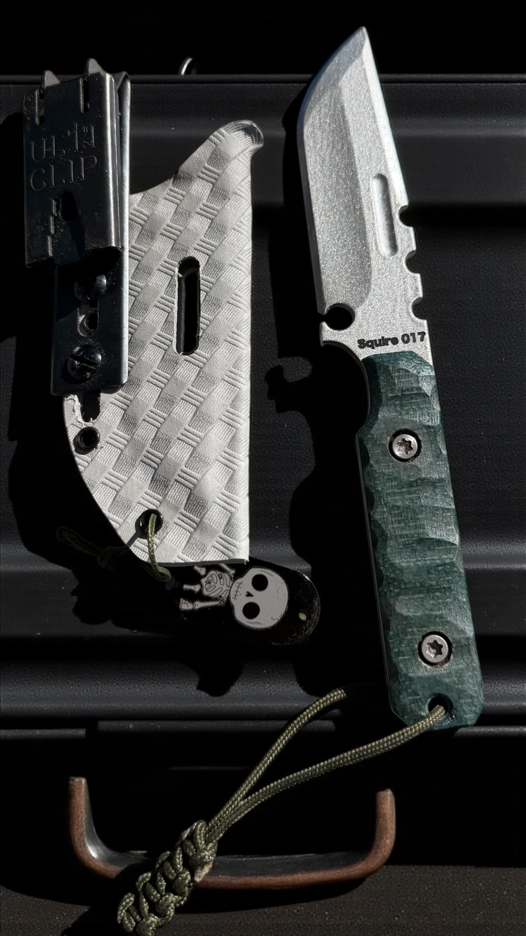 The Squire – Hand-Forged Fixed Blade by Severed Metal Works – Made in Alabama