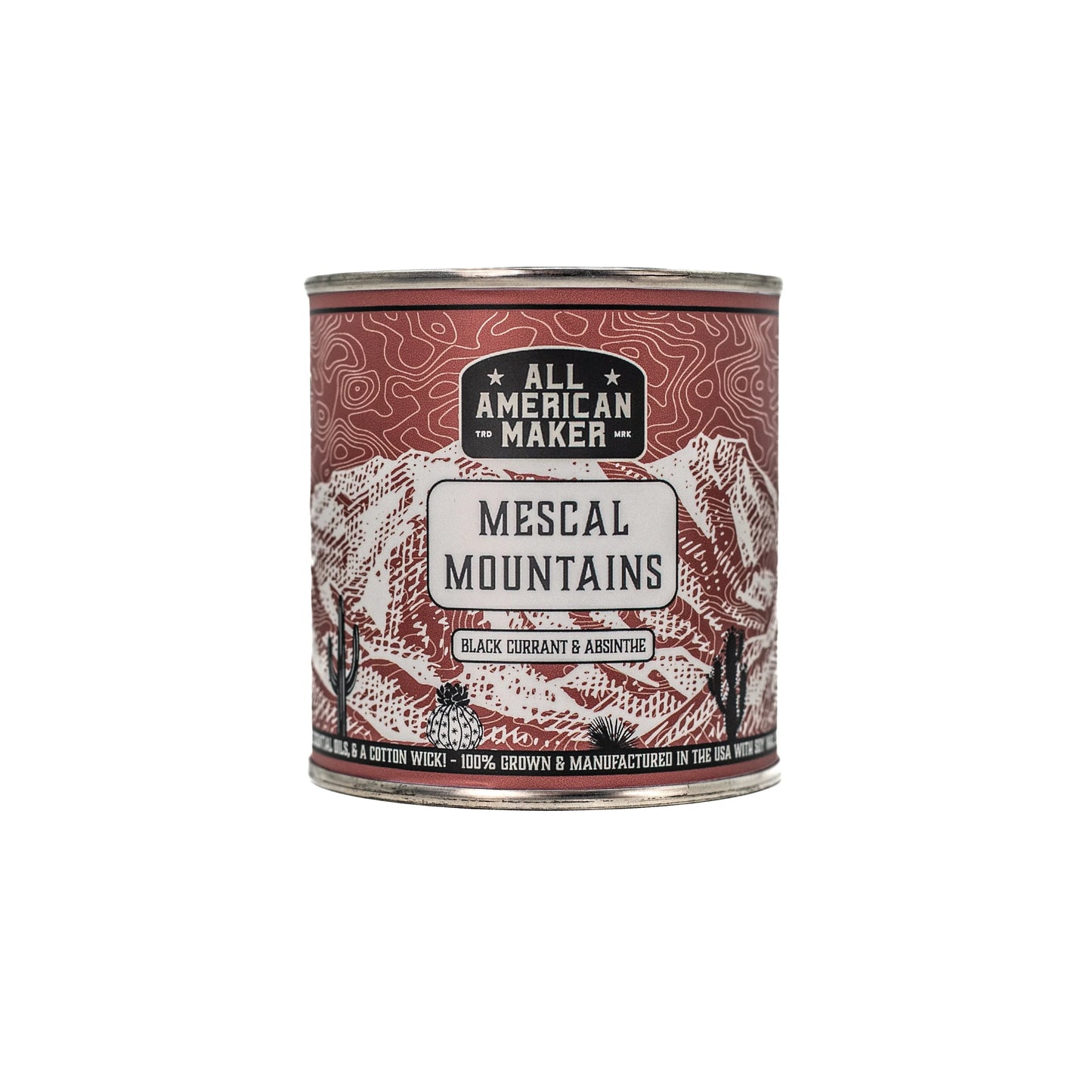 All American Maker Mescal Mountains Candle