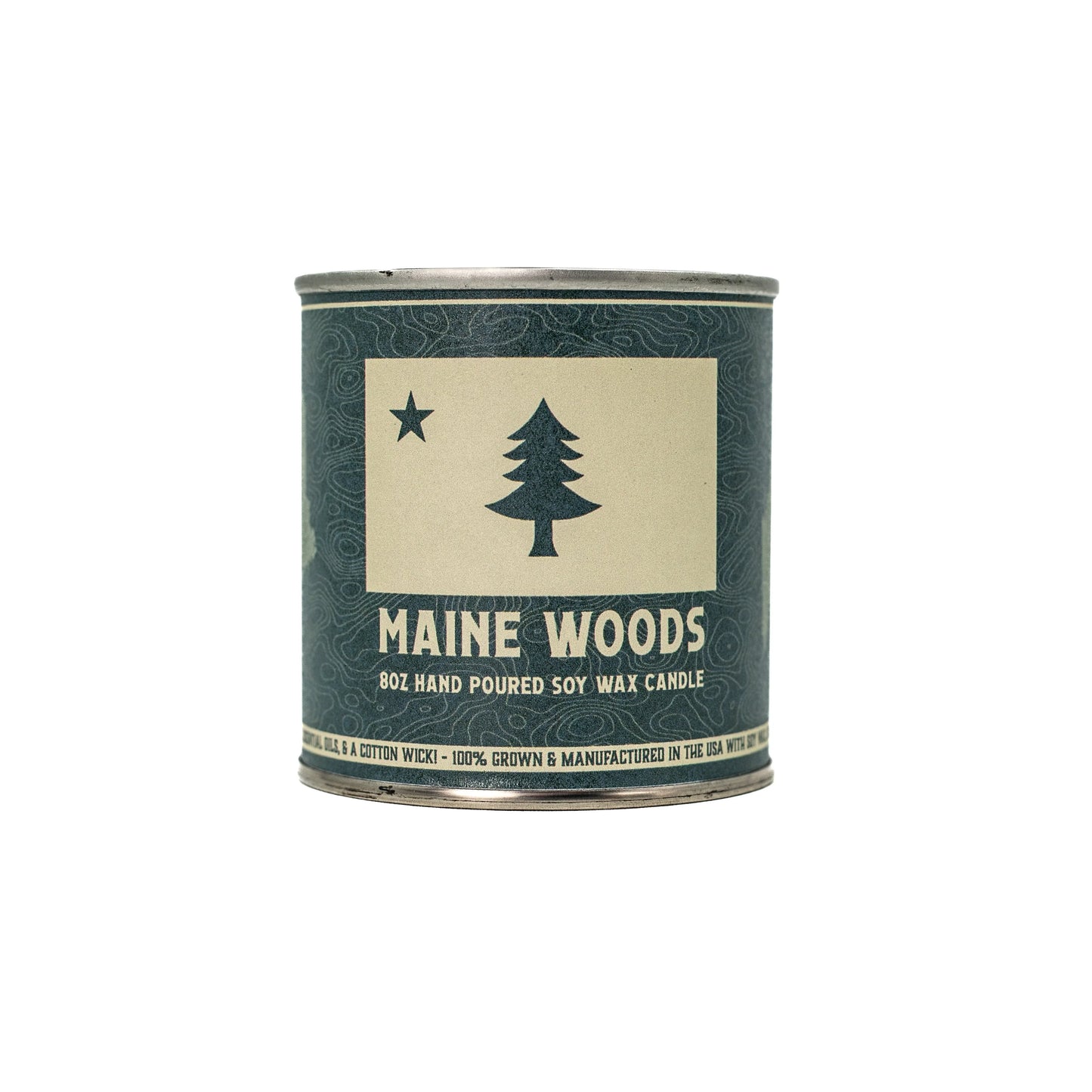 All American Maker Maine Woods Candle