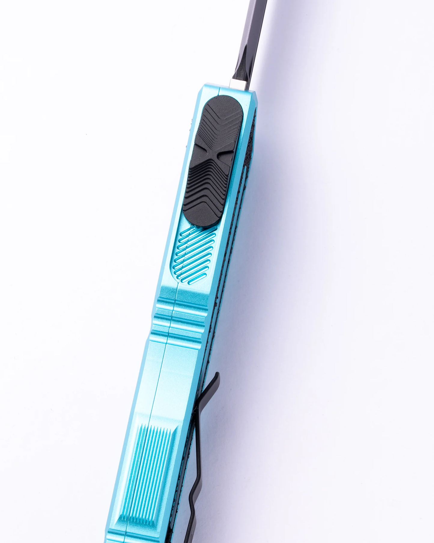 Microtech Scarab II Gen III Turquoise, 3.8 inch M390MK Dagger Blade, Automatic OTF, Made in USA (1180-1TQ)