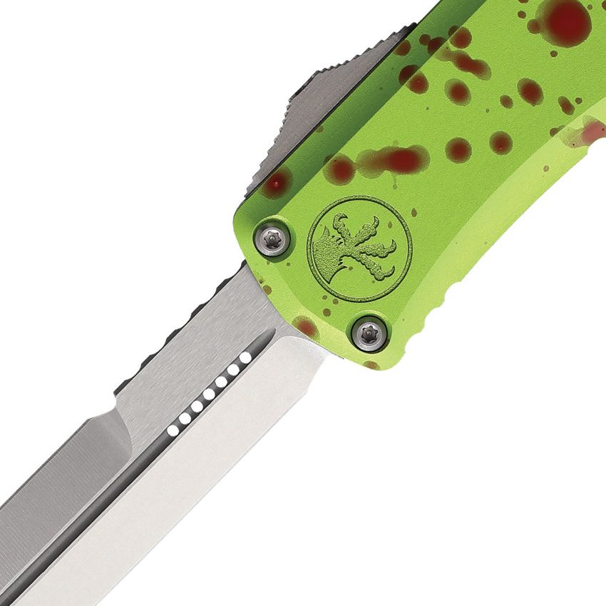 Microtech Hera II Auto Mini D E Black Aluminum, 3.0″ M390MK Blade, Made in USA (MCT1701M10Z)