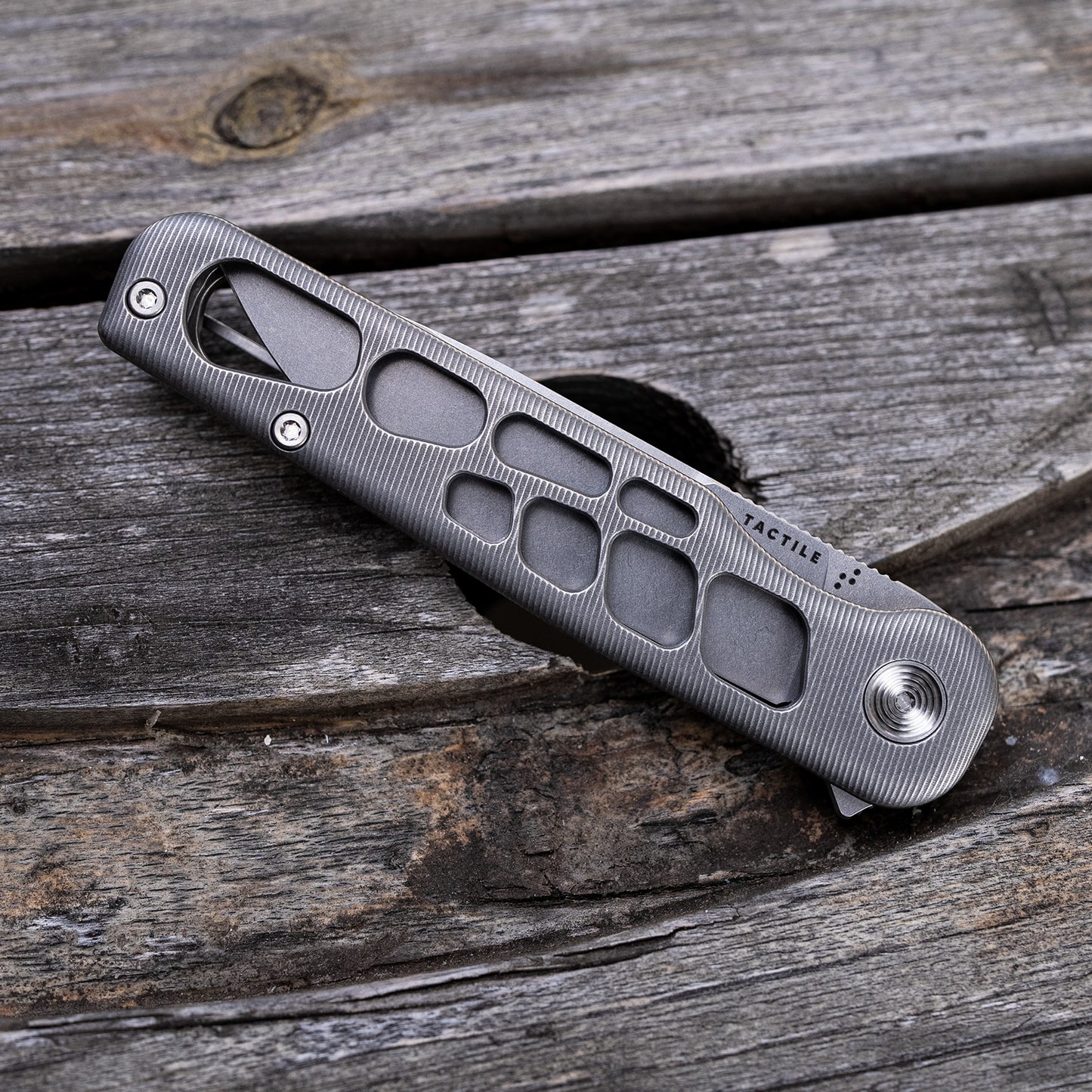 Rockwall V2 Flipper – Skeletonized Edition (Blue Ano Slate / Stonewash / Blackwash) Made in USA