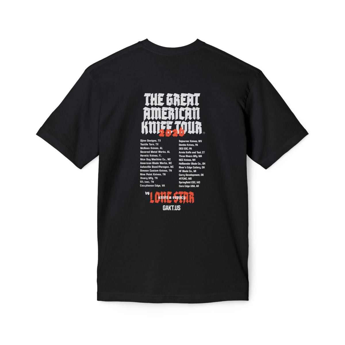 The Great American Knife Tour™ Special Edition Tee (Pre-Order)