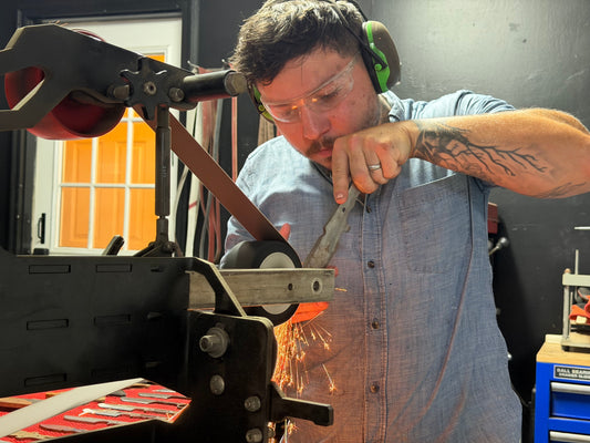 Eight Fingers, One Grinder, and a Book Press: Dean of Severed Metal Works
