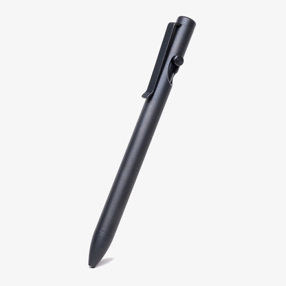 Tactile Turn Bolt Action Pen - DLC Titanium, Standard, Machined in USA (Bolt Action DLC Standard)