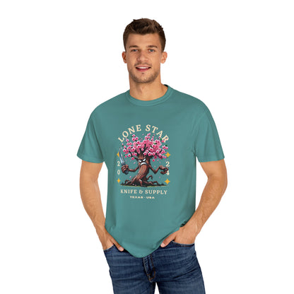 Blossom's Edge: Cherry Fury Tee