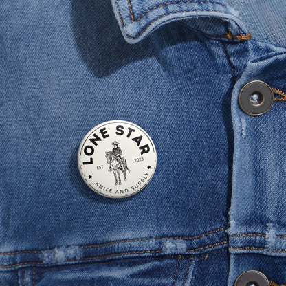 Lone Star Knife & Supply Logo Pin – Durable, Lightweight, and Made to Represent