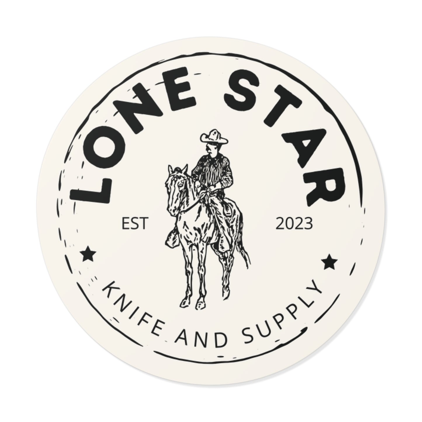 Lone Star Knife & Supply Logo Stickers – Built to Last